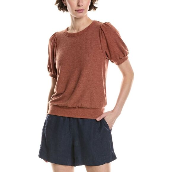 Michael Stars Womens  Elise Top, Red - Picture 1 of 3